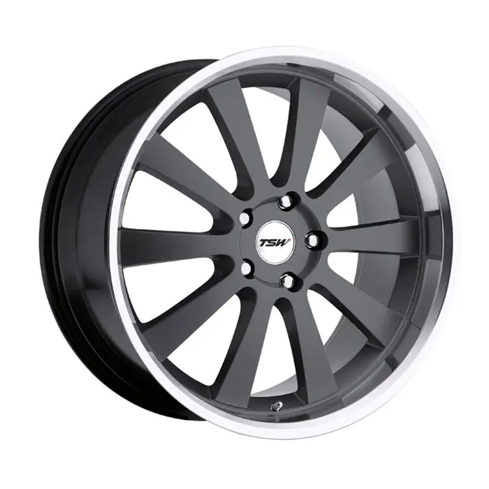 Londrina Camaro Wheels - Gunmetal W- Mirror Cut Lip 20X8.5-20X10 1