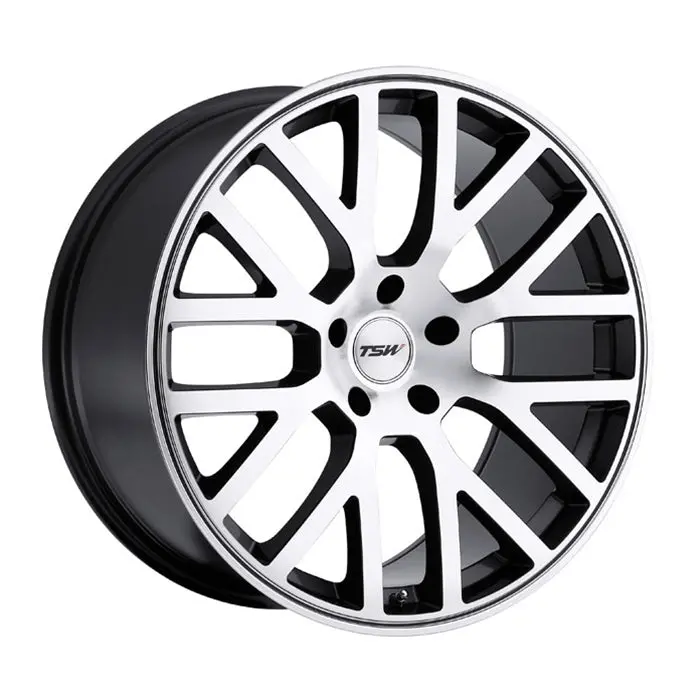 Donington Camaro Wheels - Gunmetal W- Machined Cut Face & Gunmetal Stripe 20X8.5-20X10 1