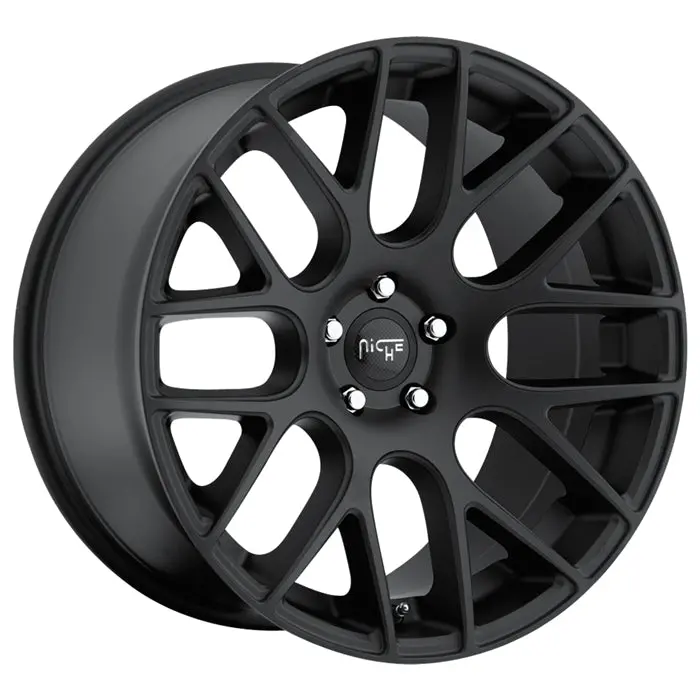Niche Circuit Camaro Wheels - Matte Black- 20X8.5-20X10.5 1