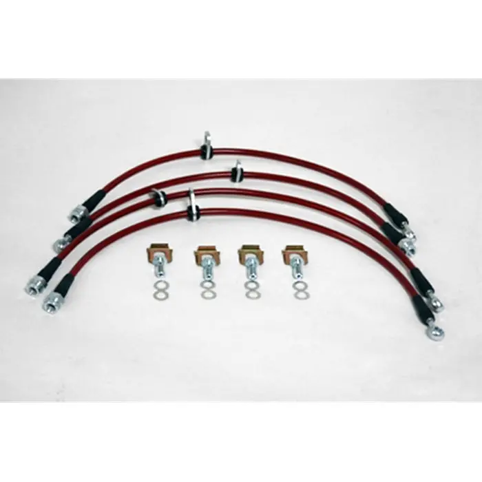 2010-2015 Camaro Stainless Steel Brake Lines (Set) - V8 - Granatelli Motorsports 1
