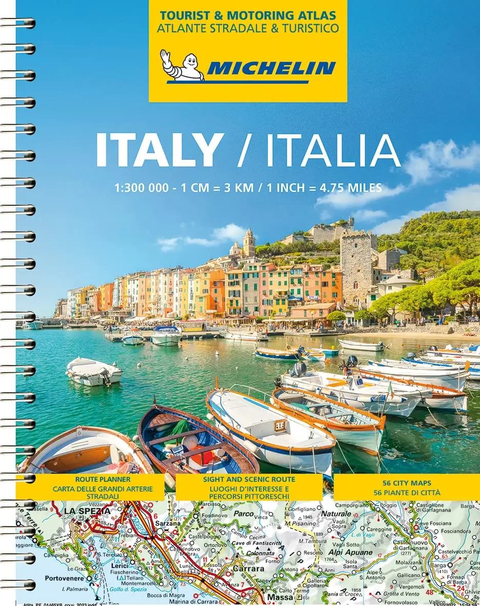 Tourist & Motoring Atlas Italy 1:300,000 1