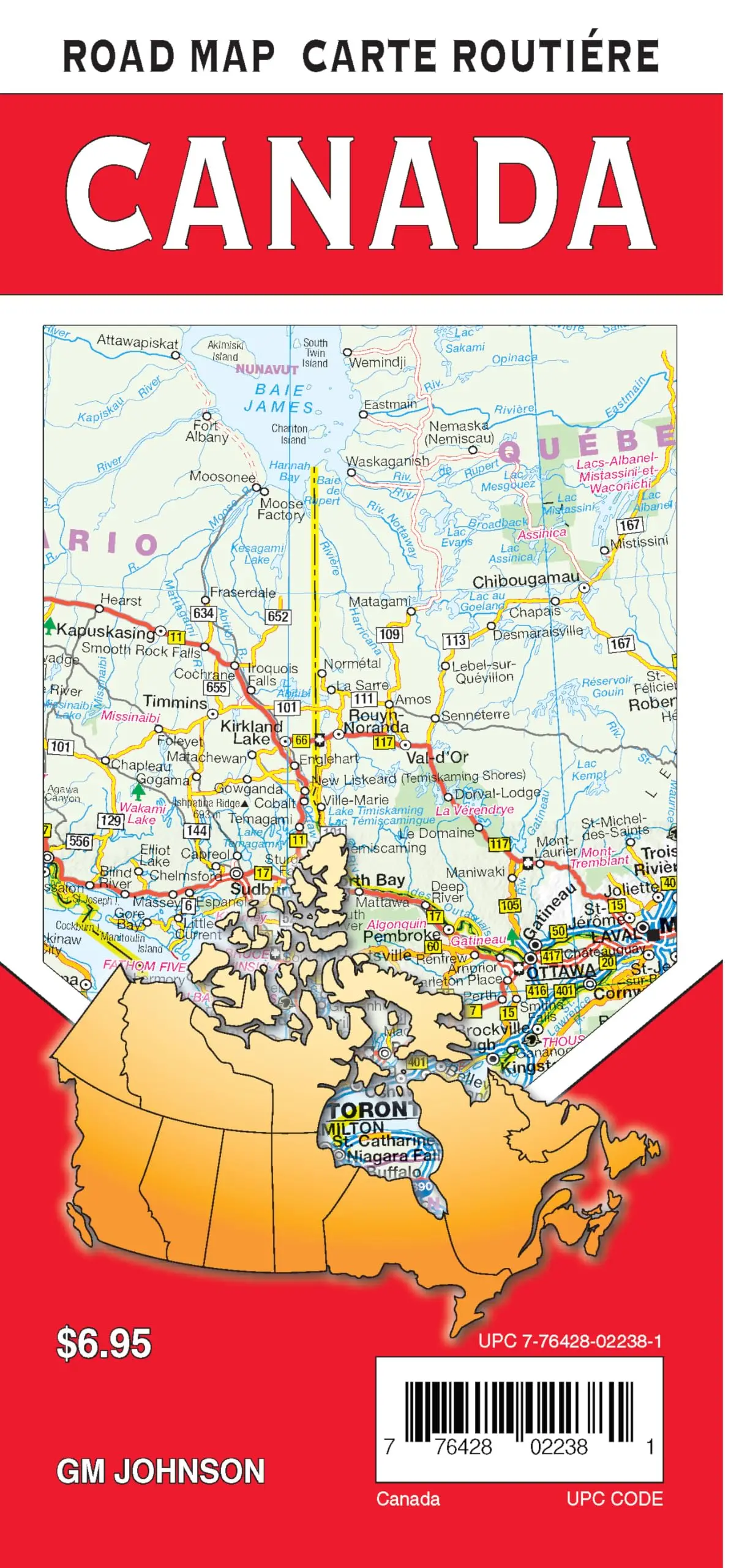 Canada Road Map [Map] LucidmapGmjohnson 1