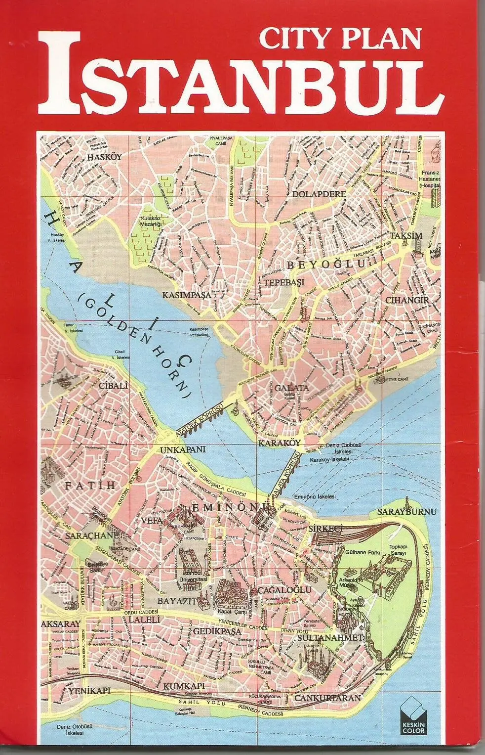 City Plan Istanbul [Paperback] Publisher 1
