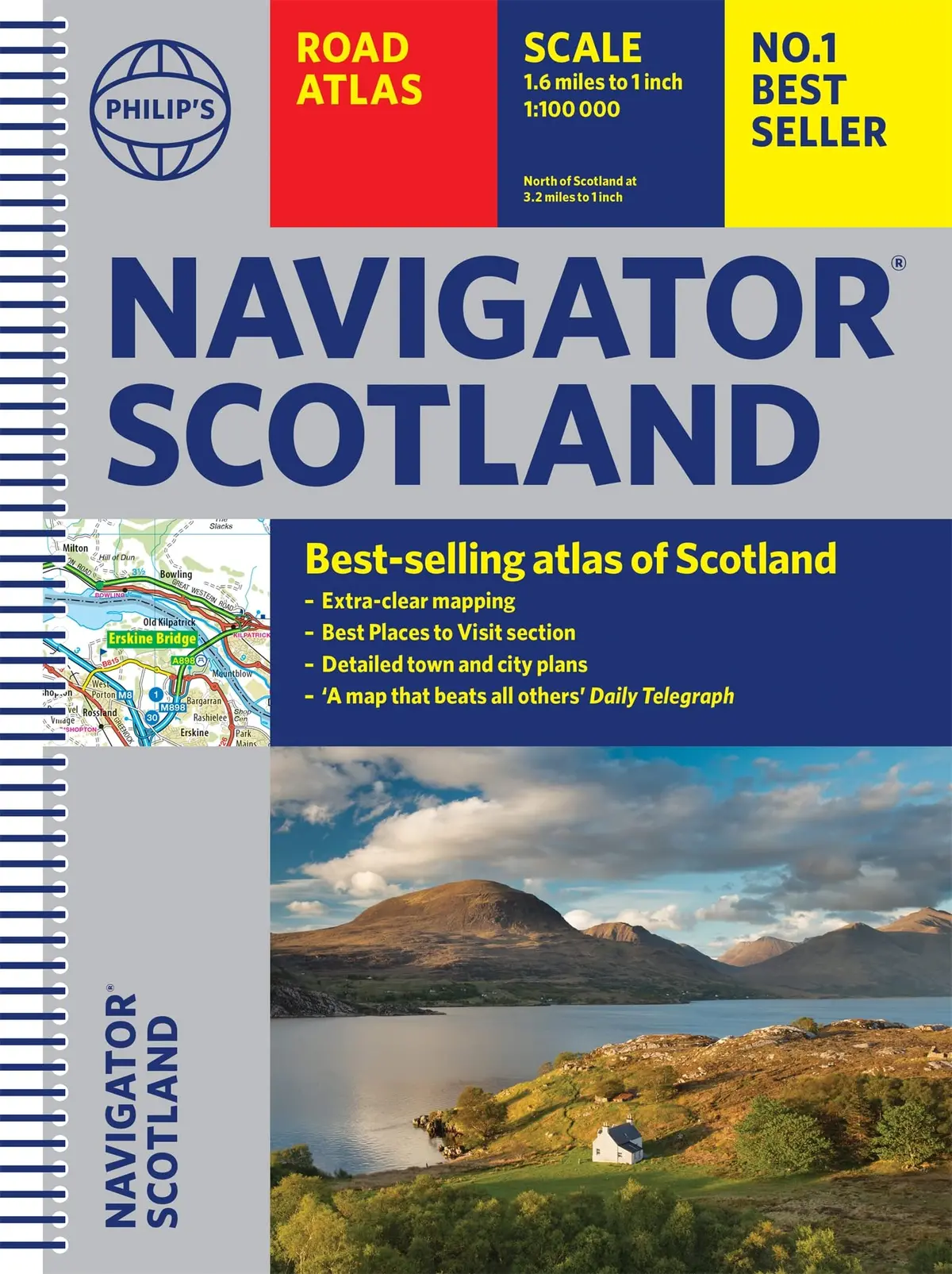 Philip's Navigator Scotland (Philip's Road Atlases) Collectible - Like New 1