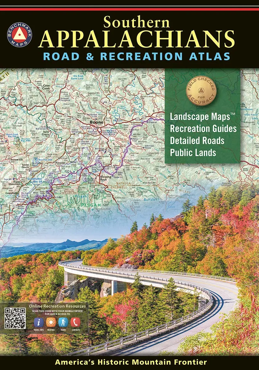 Southern Appalachians Road & Recreation Atlas 1