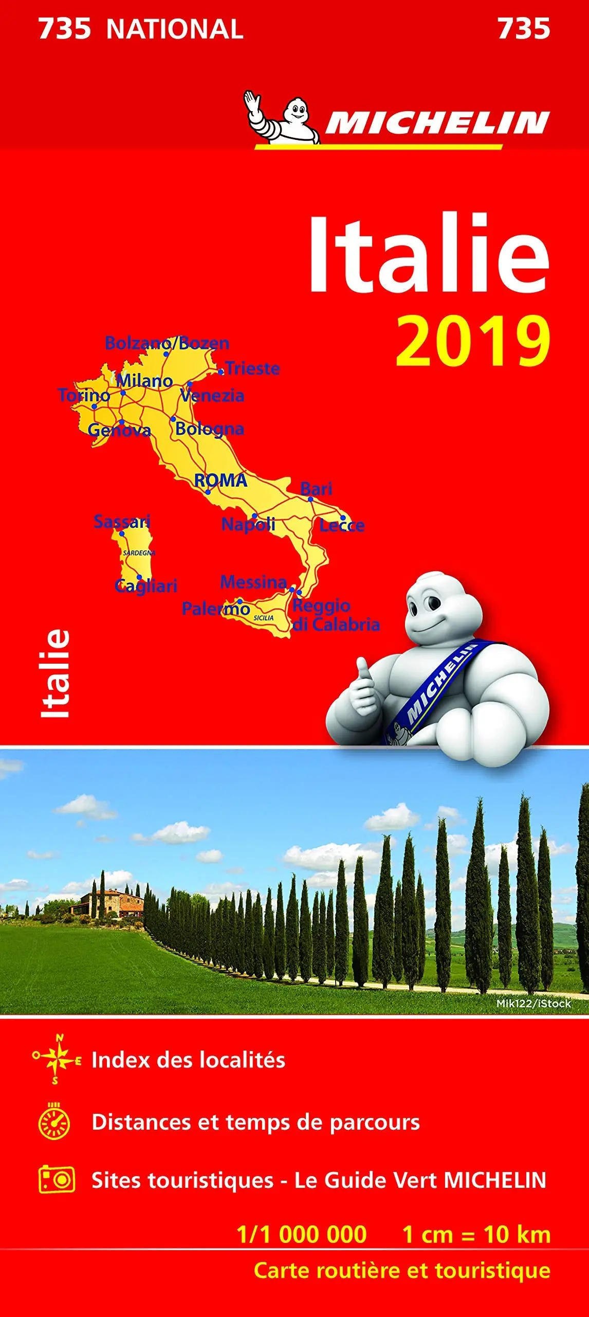 Italy Motoring And Tourist Map (National 735) 1