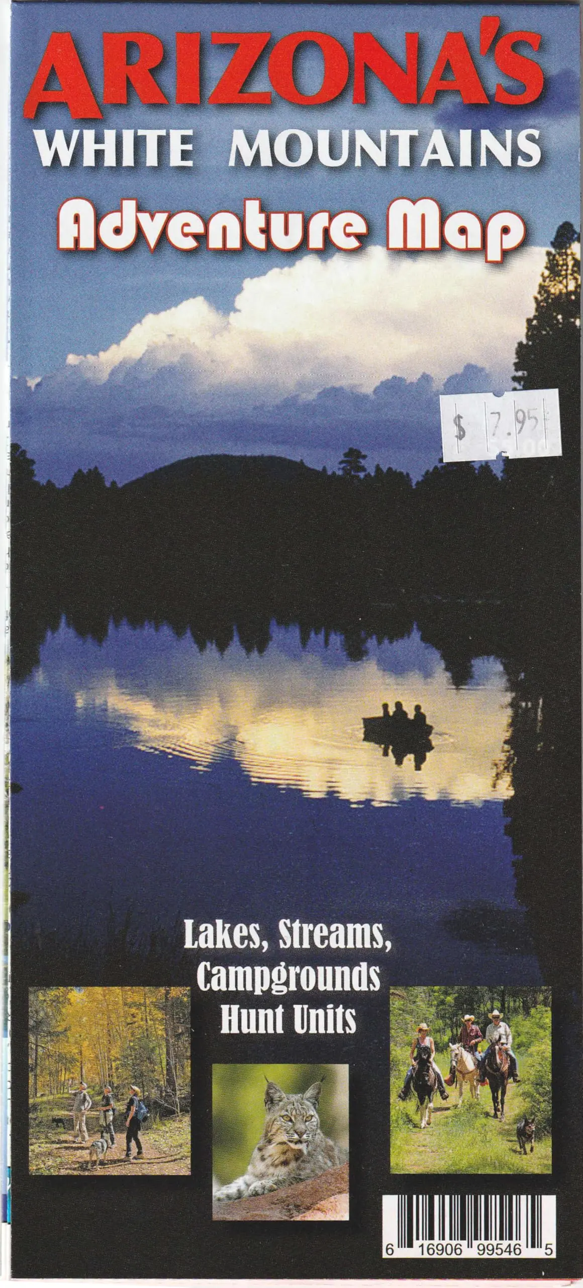 Arizona's White Mountains Adventure Map 1