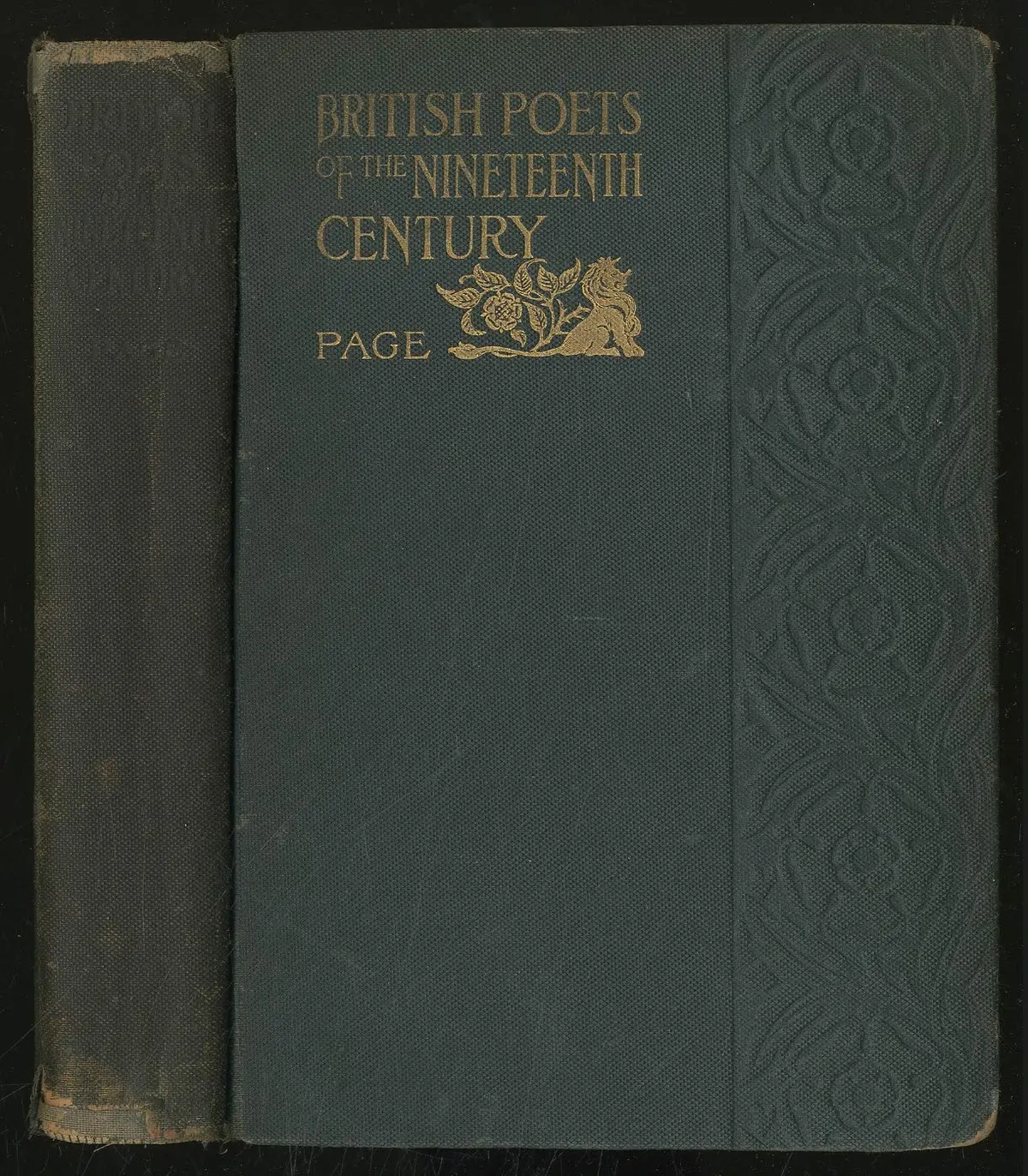 British Poets Of Nineteenth Century [Hardcover] Page, Curtis Hidden/Thompson, Stith 1