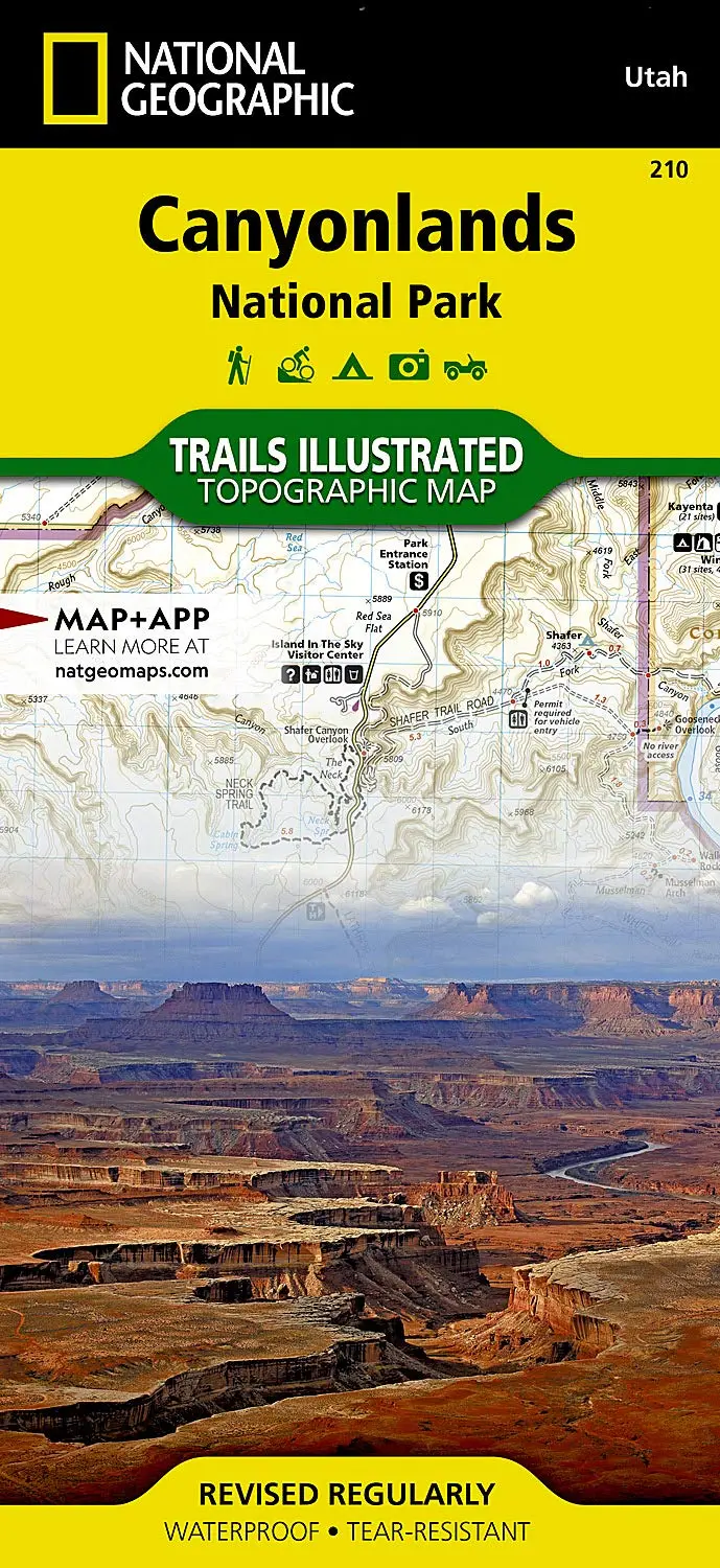 Canyonlands National Park (Trails Illustrated Map 210) 1