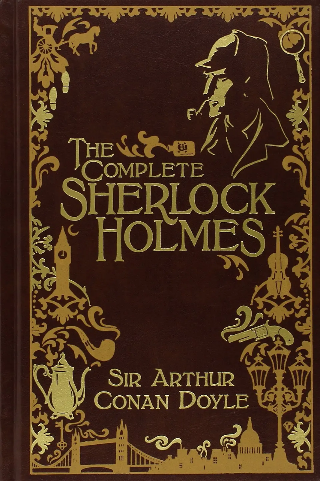 The Complete Sherlock Holmes [Leatherbound] Doyle, Arthur Conan 1