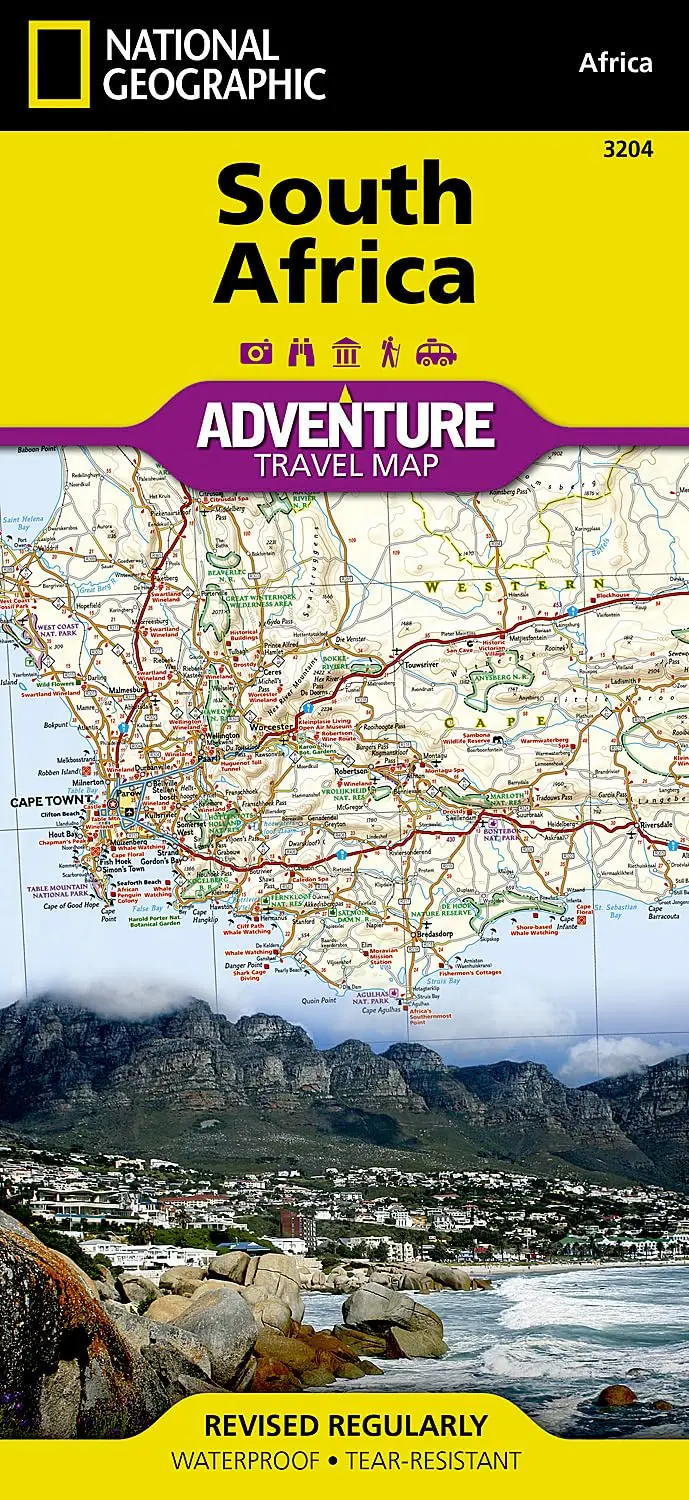 South Africa Map (National Geographic Adventure Map, 3204) [Map] National Geographic Maps - Adventure 1