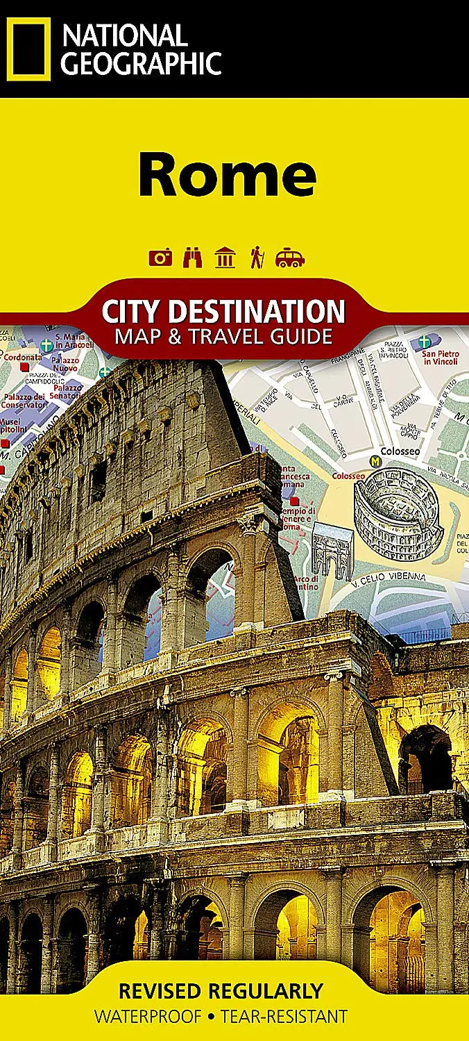 Rome Map (National Geographic Destination City Map) [Map] National Geographic Maps 1