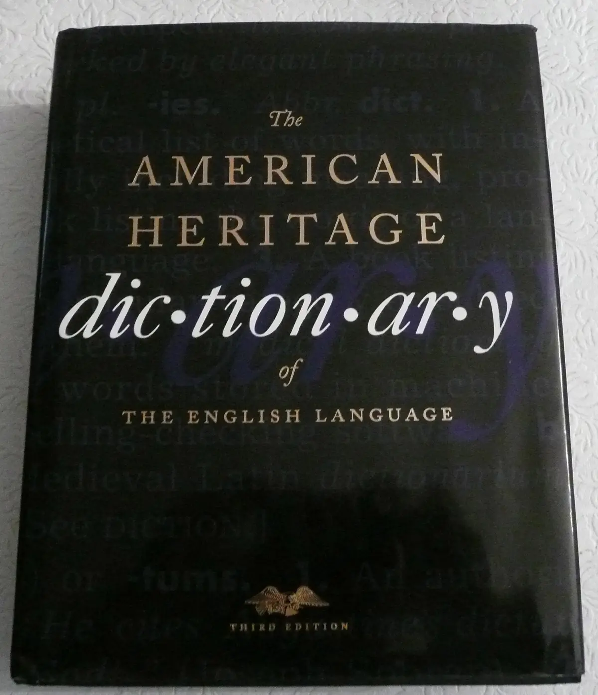 The American Heritage Dictionary Of The English Language N/A 1