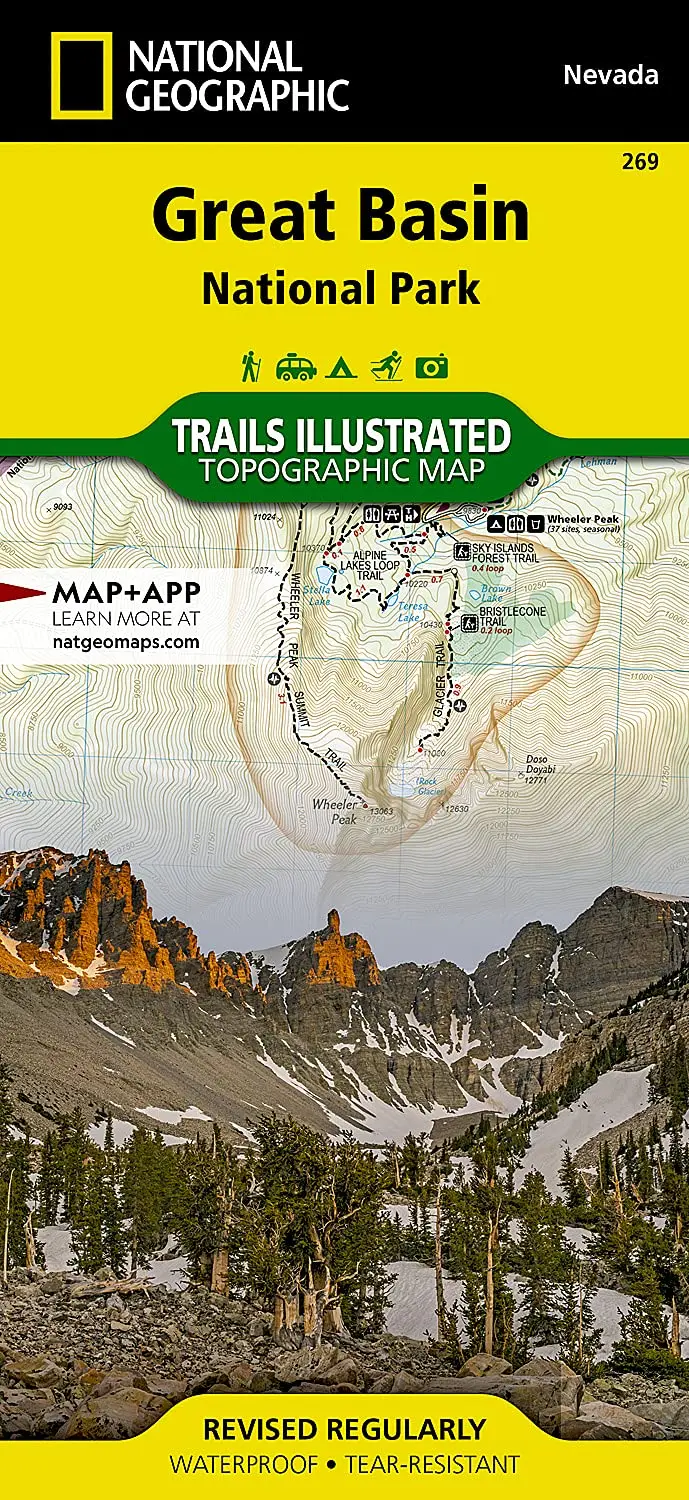 Great Basin National Park (National Geographic Trails Illustrated Map, 269) [Map] National Geographic Maps - Trails Illustrated 1