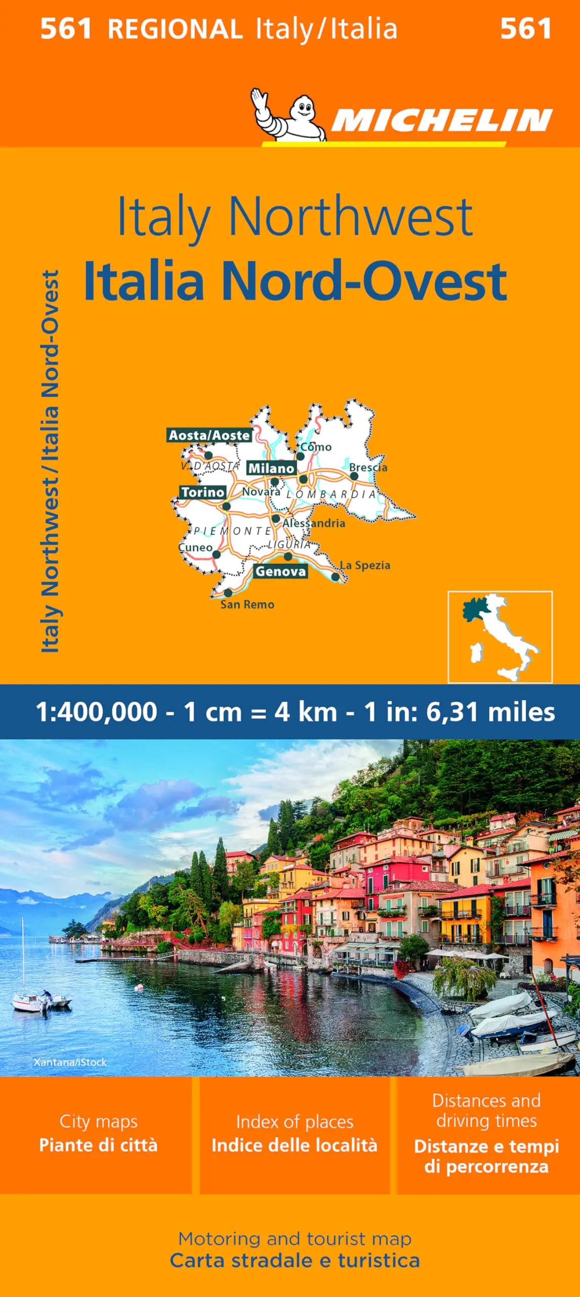 Michelin Italy: Northwest Map 561 (Maps/Regional (Michelin)) Michelin 1