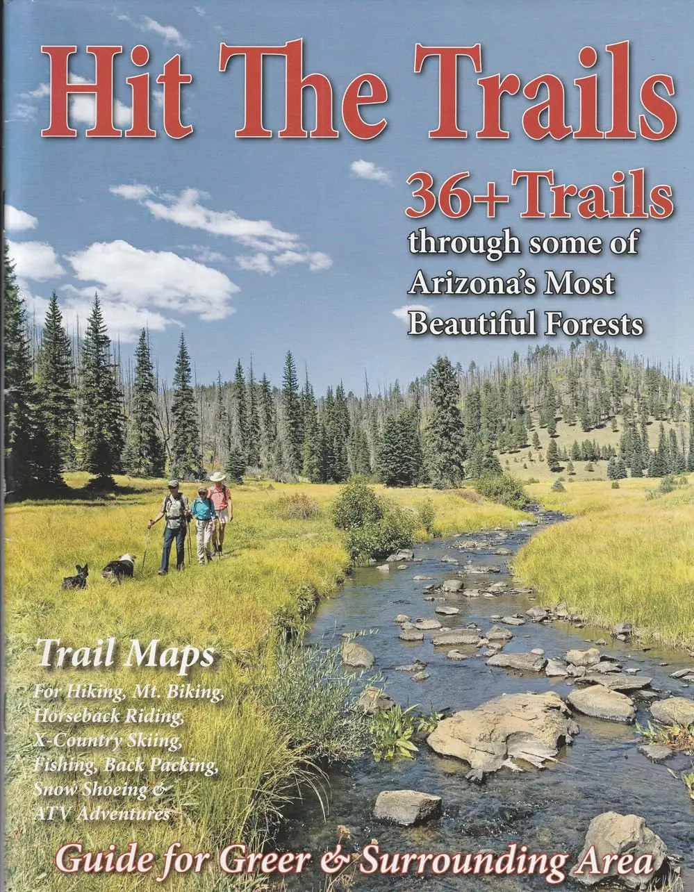 Hit The Trails Guide For Greer & Surrounding Area [Staple Bound] Russell Mead And Brenda Mead Crawford 1