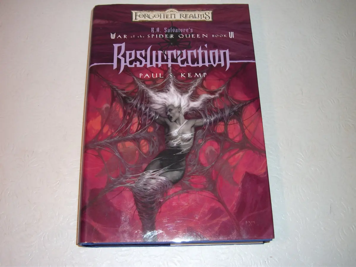 Resurrection: War Of The Spider Queen, Book Vi (R.A Salvatore Presents The War Of The Spider Queen) Kemp, Paul S. 1