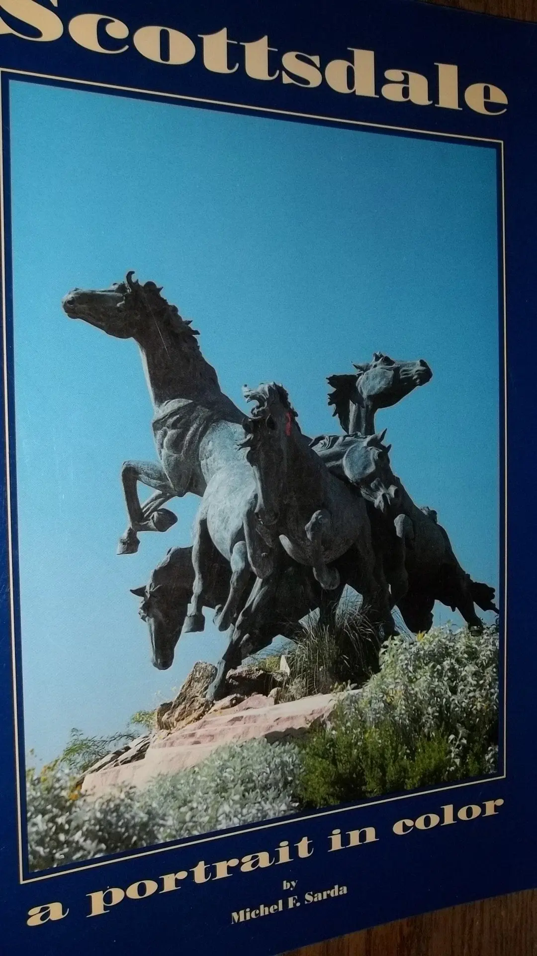 Scottsdale: A Portrait In Color [Hardcover] Michel F. Sarda 1