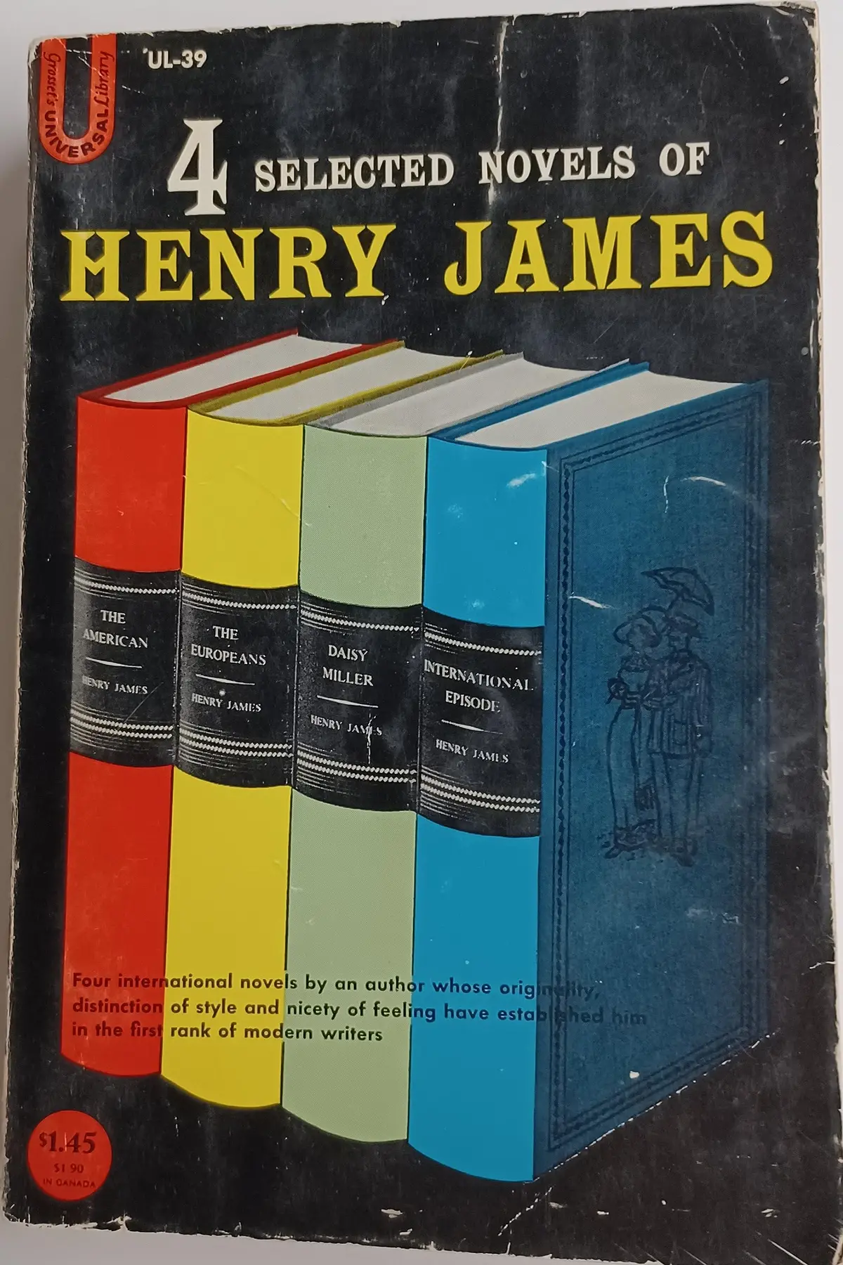 4 Selected Novels Of Henry James [Paperback] Henry James 1