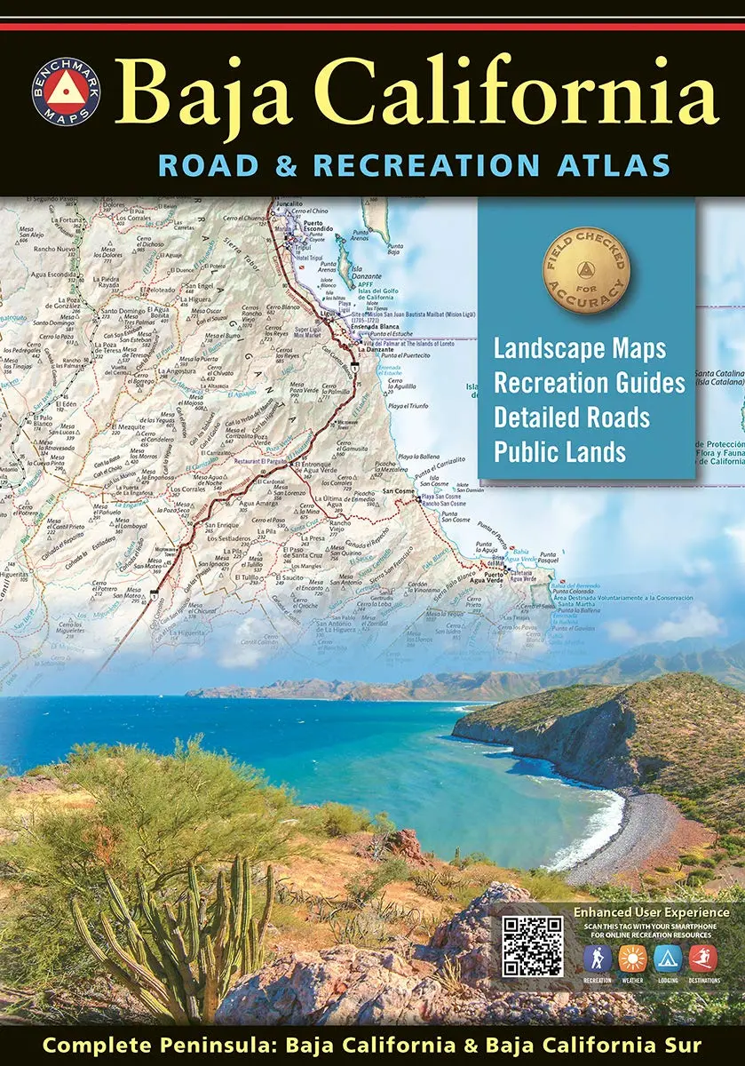Baja California Road And Recreation Atlas - 2Nd Edition, 2024 1