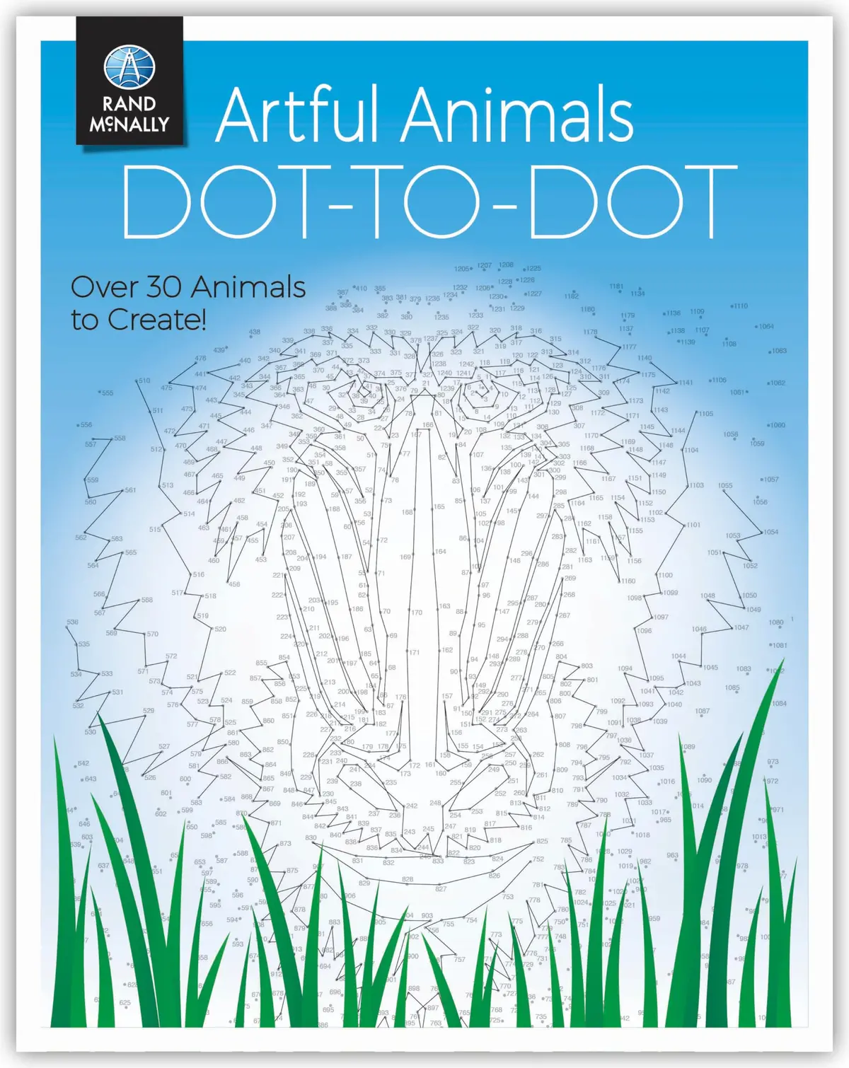 Artful Animals Dot-To-Dot [Paperback] Rand Mcnally 1