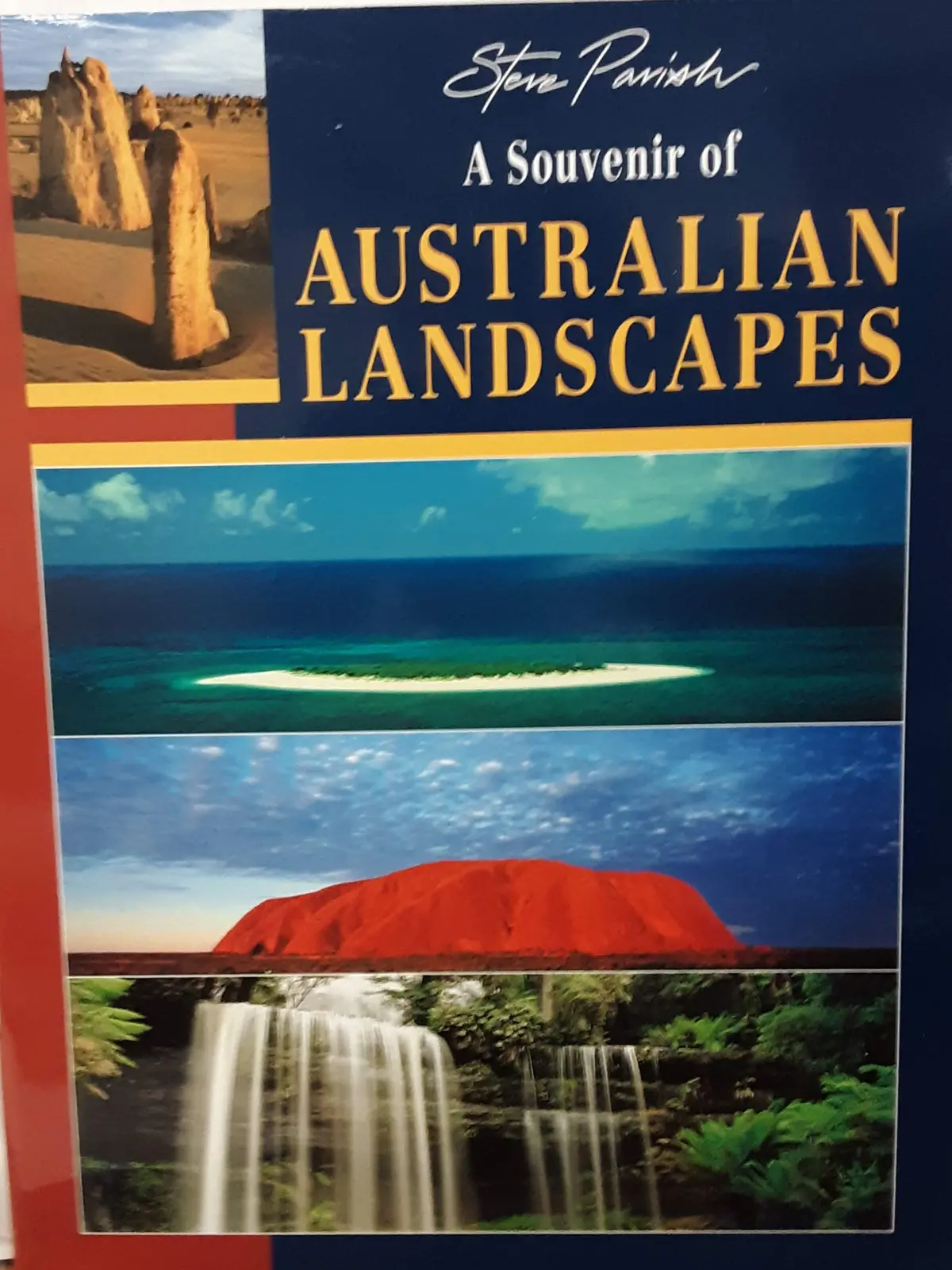 A Souvenir Of Australian Landscapes [Paperback] Steve Parish 1