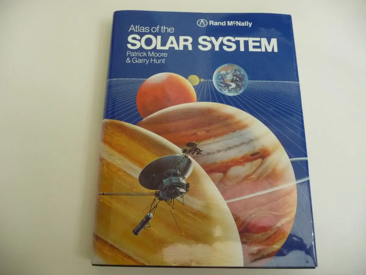Atlas To The Solar System [Hardcover] Moore, Hunt 1