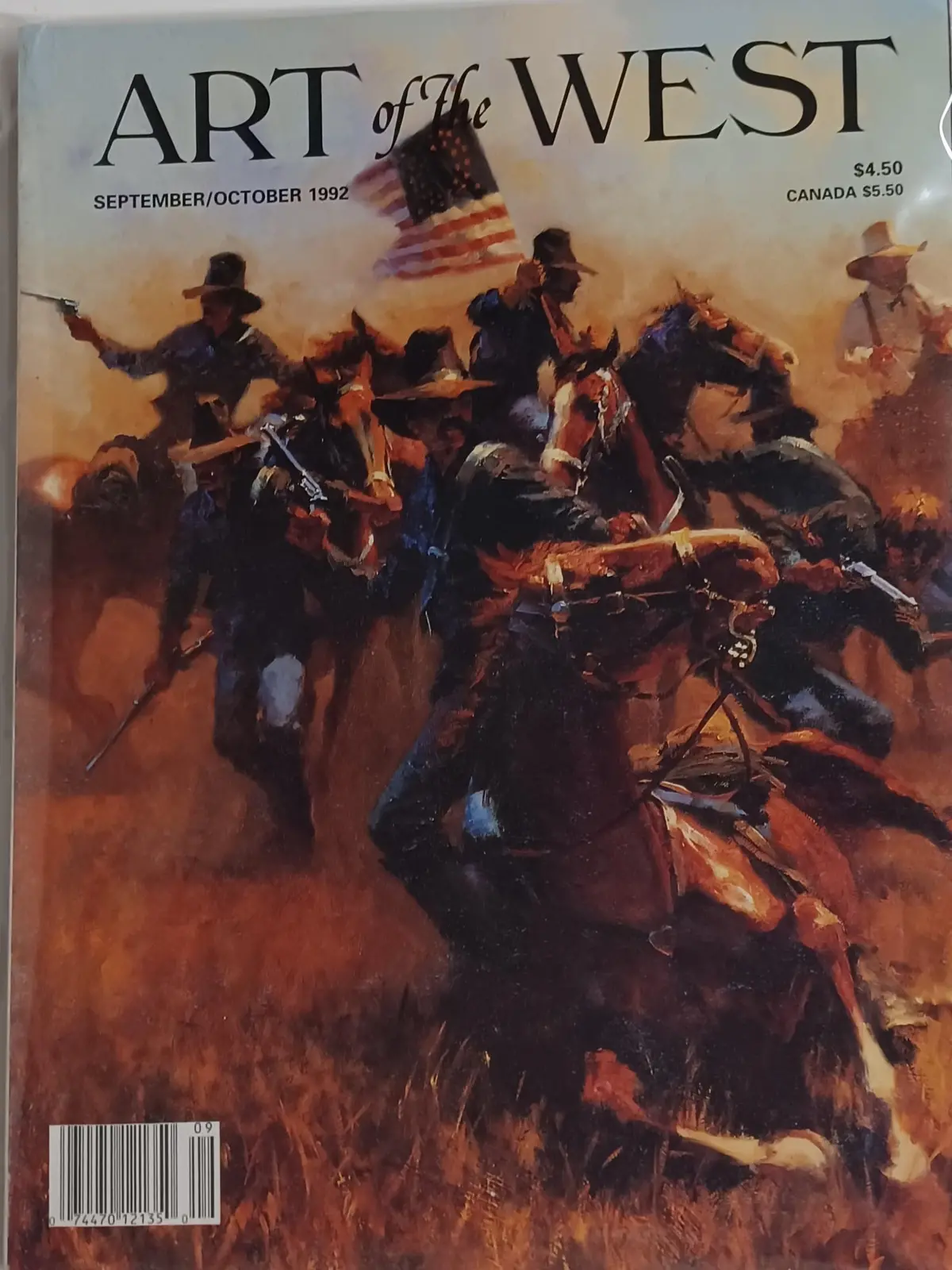Art Of The West -September/October 1992 [Paperback] Vicki (Editor) Stavig 1
