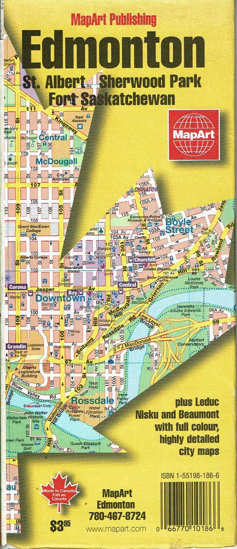Edmonton | St. Albert | Sherwood Park | Fort Saskatchewan [Map] Mapart 1