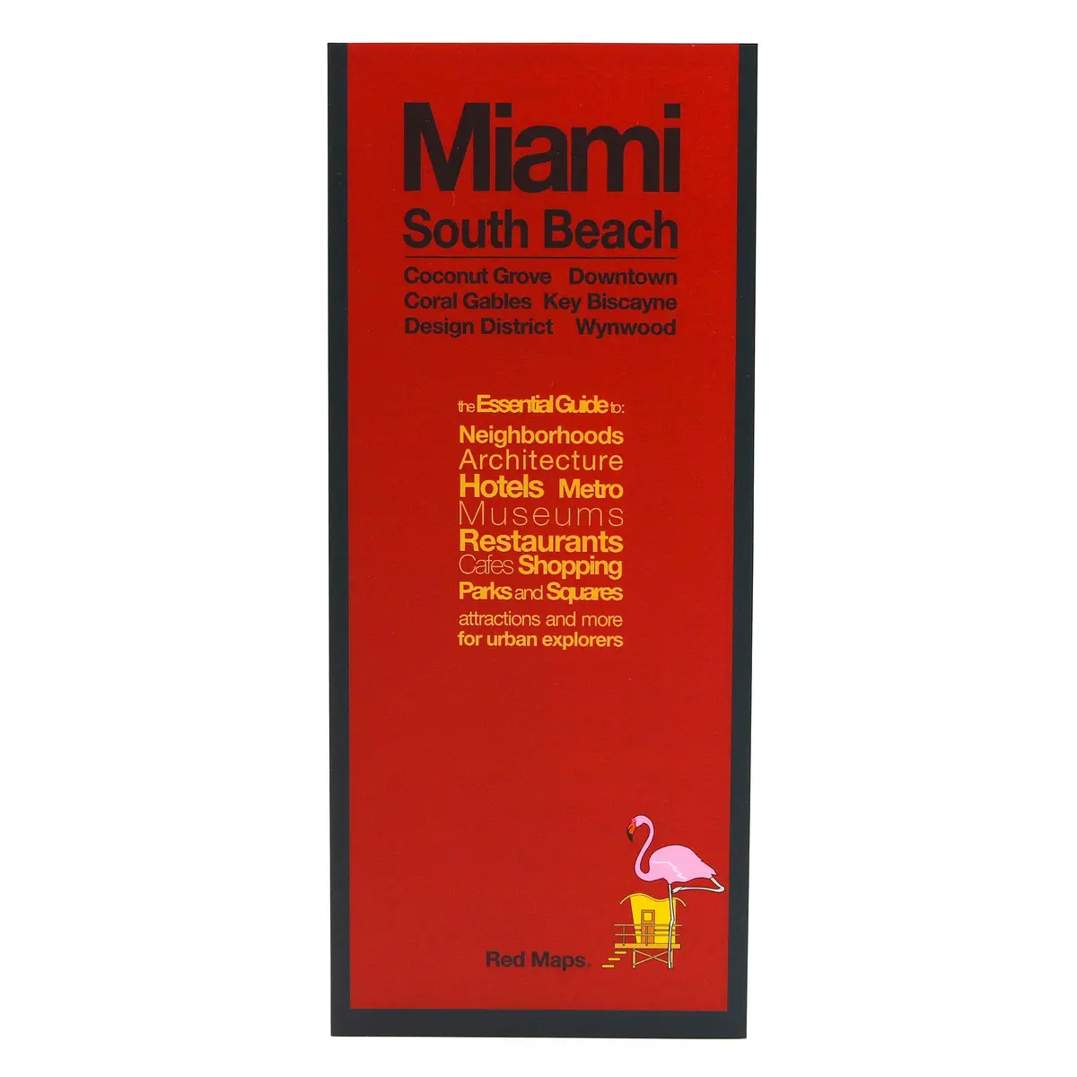 Red Map Miami/South Beach City Travel Guide Red Maps 1