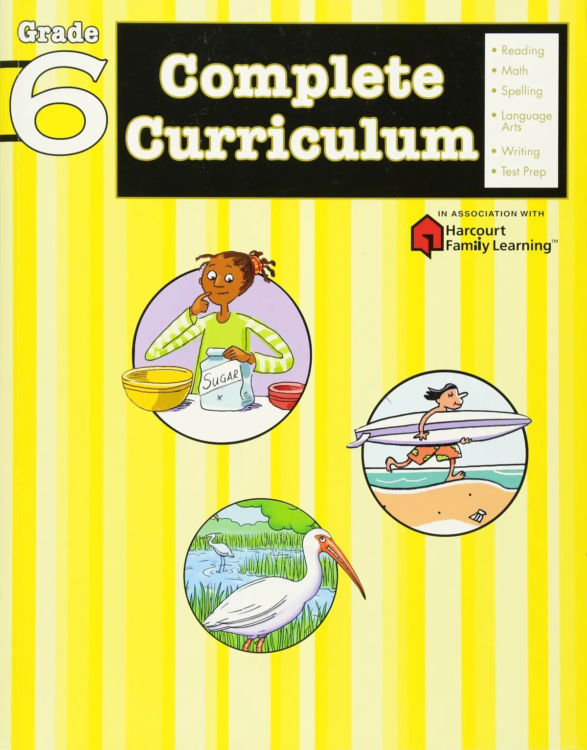 Complete Curriculum Grade 6 (Flash Kids Harcourt Family Learning) Flash Kids Harcourt Family Learning 1