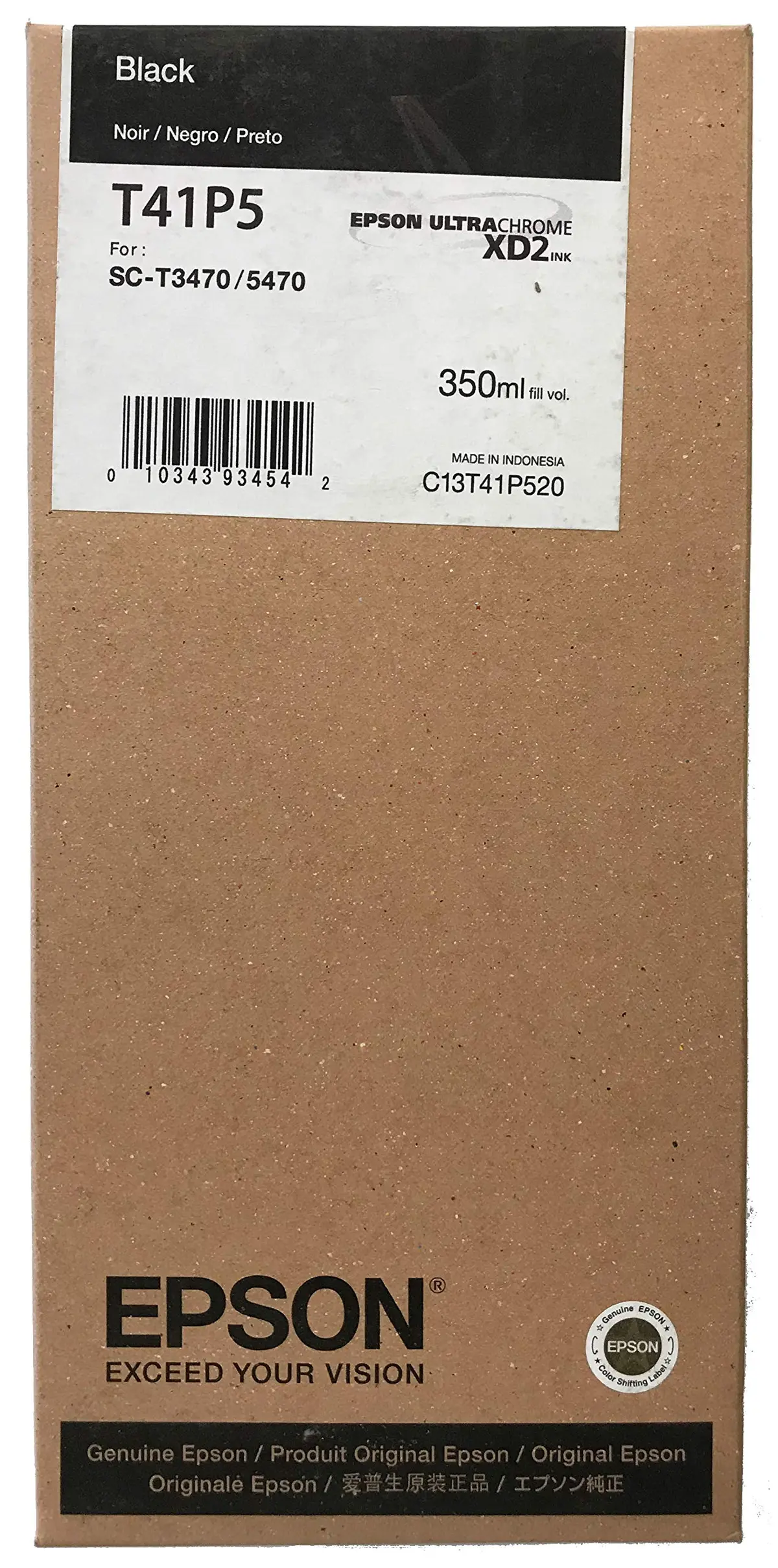Epson Cartridge Xd2 Black - 350 Ml 1