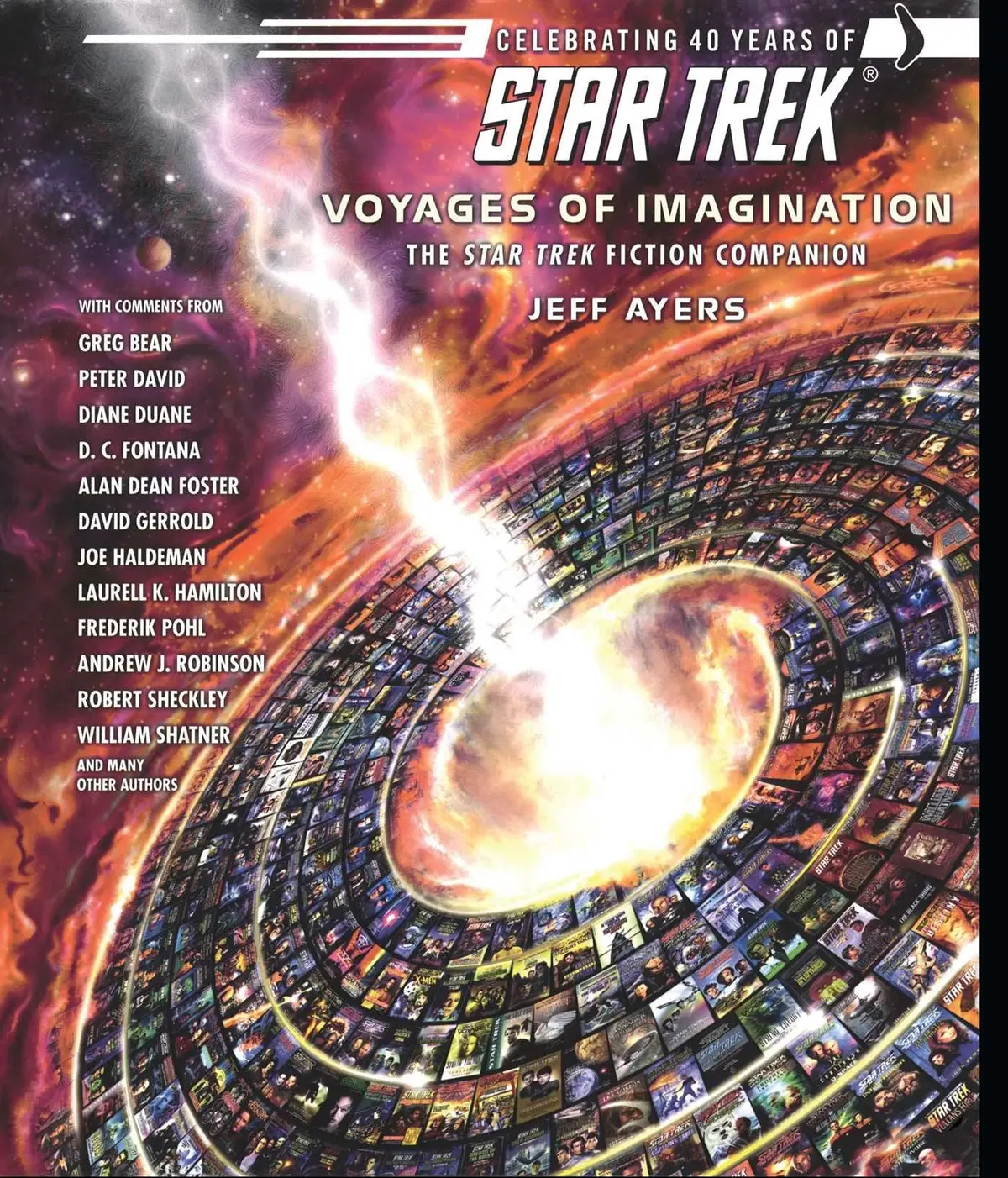 Voyages Of Imagination: The Star Trek Fiction Companion [Paperback] Ayers, Jeff 1