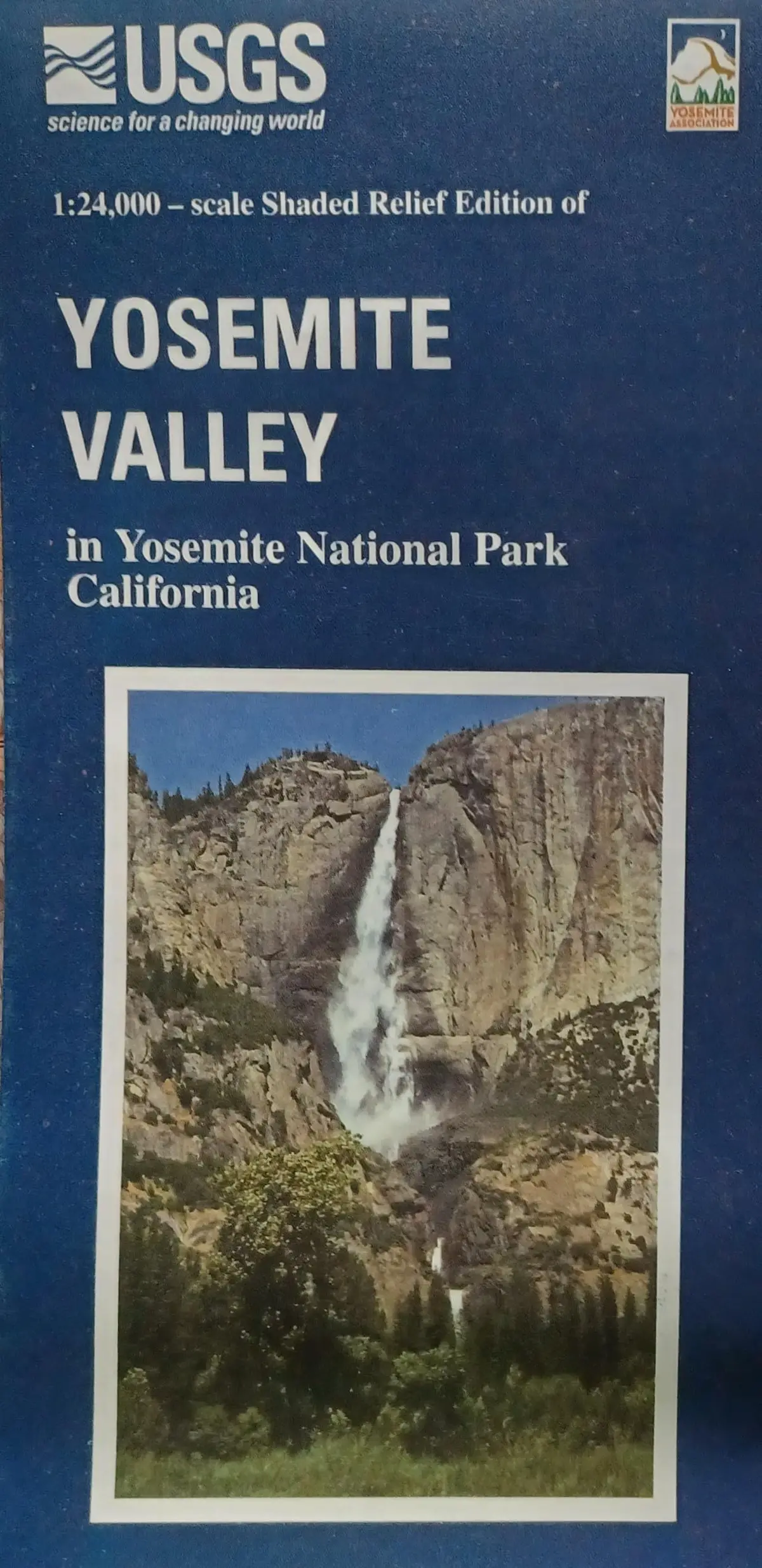 1:24,000-Scale Shaded Relief Edition Of Yosemite Valley In Yosemite National Park, California 1