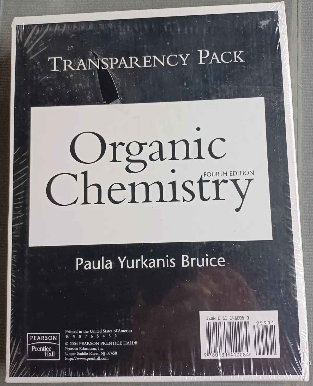 Organic Chemistry - Transparency Pack [Paperback] Paula, Bruice 1