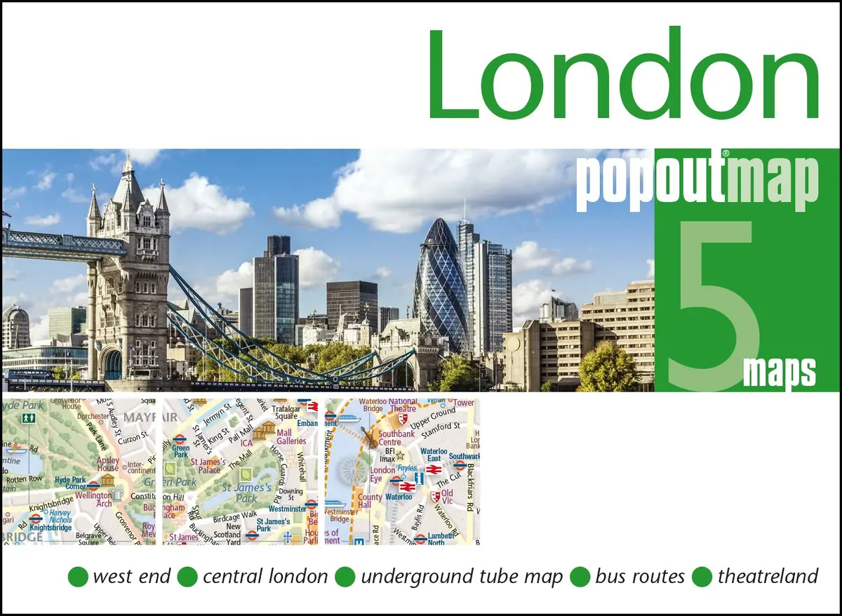 London Popout Map (Popout Maps) Maps, Popout 1