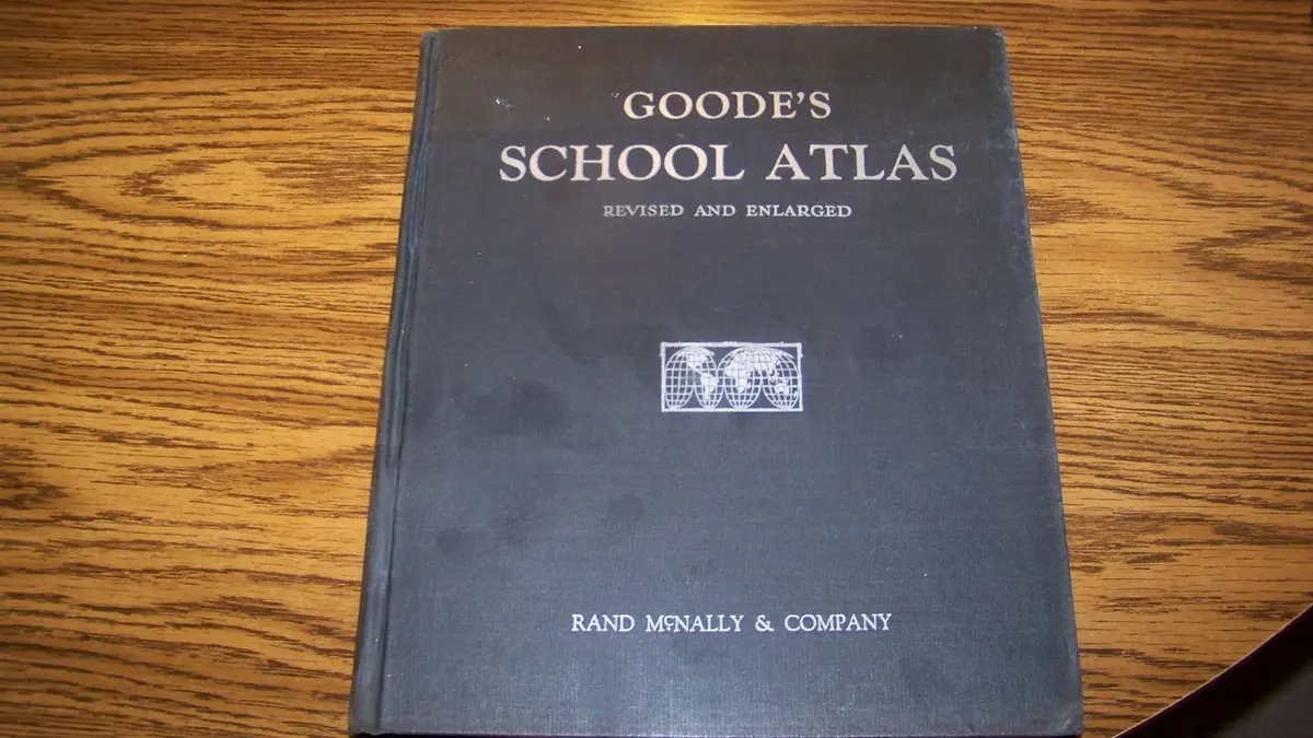 Goode's School Atlas: Physical, Political, And Economic For American Schools And Colleges [Hardcover] Goode J. Pual 1