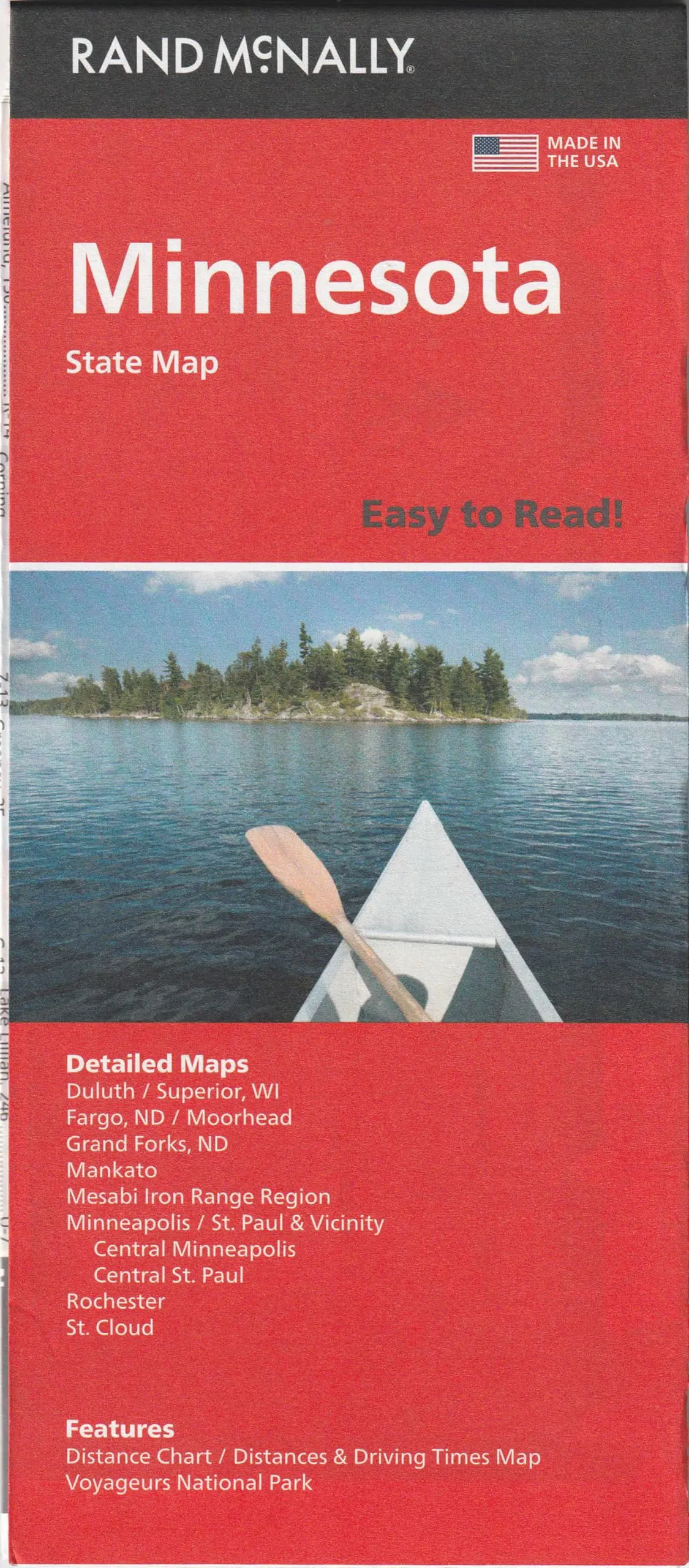 Minnesota State Map (Easy To Read!) 1