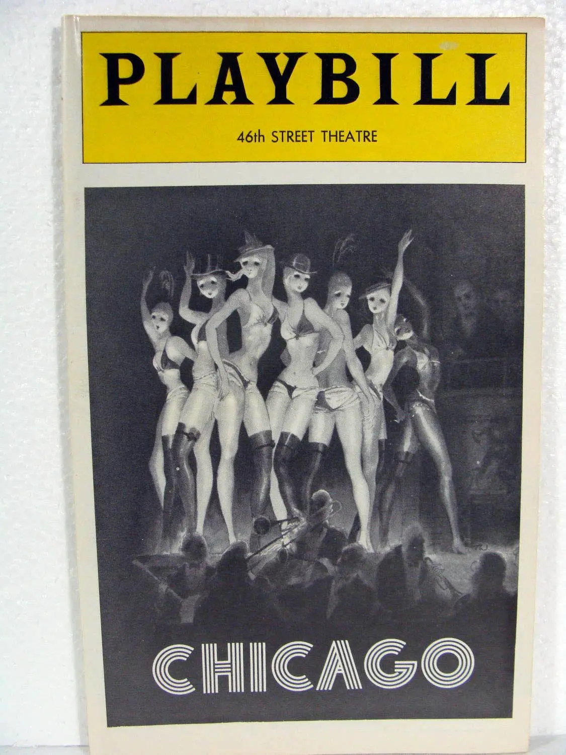 Chicago-December, 1975 Playbill [Paperback] Bob Alan Howard Ashman & Tim Rice Fosse 1