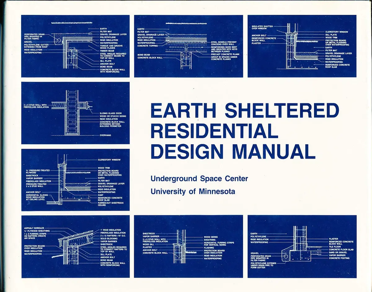 Earth Sheltered Residential Design Manual [Hardcover] Raymond Sterling 1