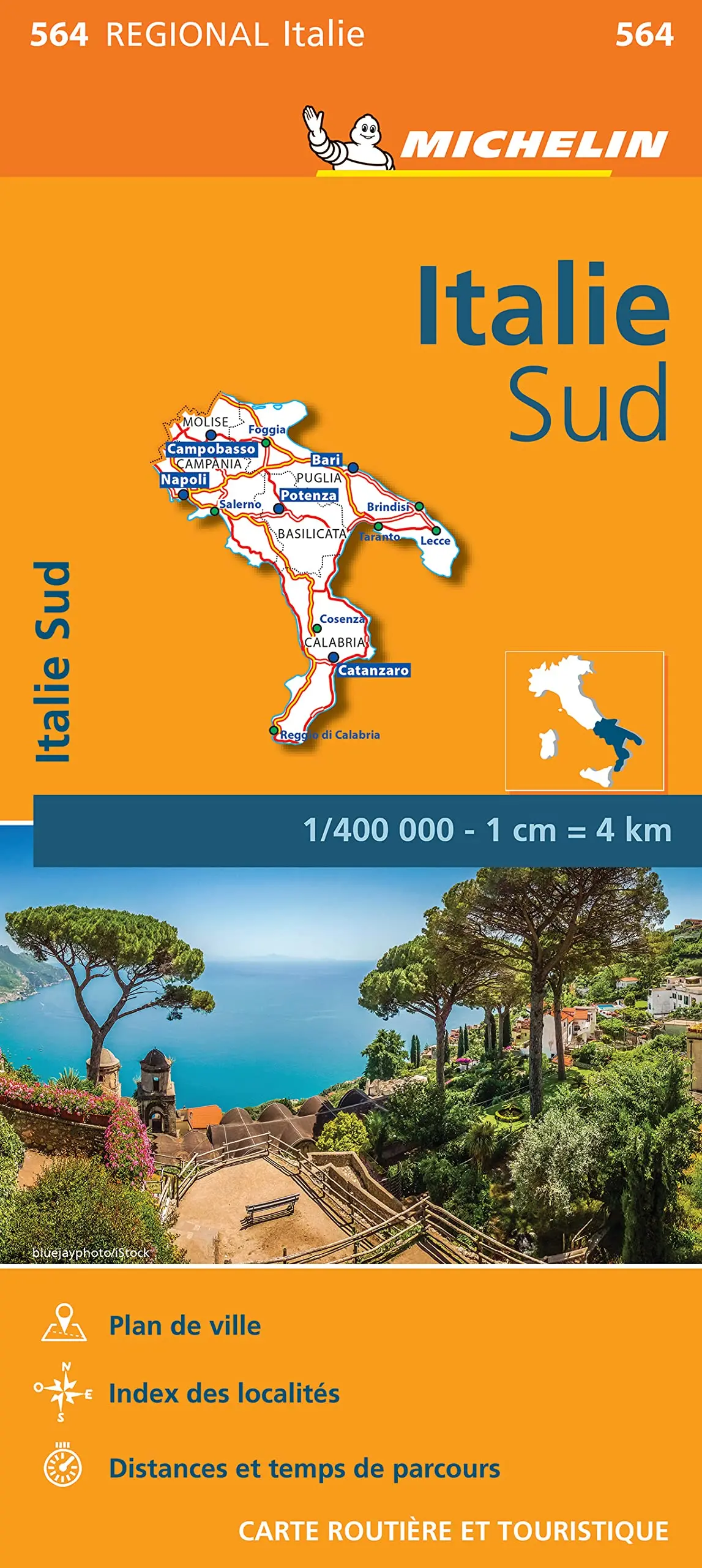 Italy South Road And Tourist Map (Regional Italy 564) 1