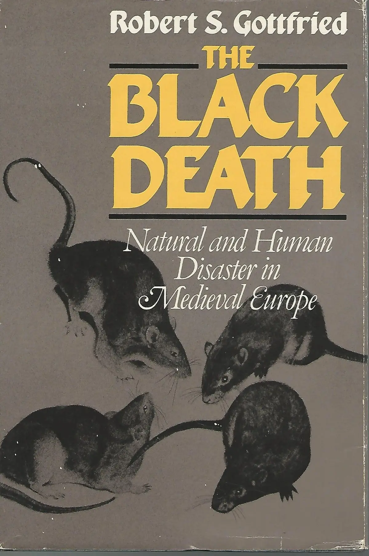 The Black Death: Natural And Human Disaster In Medieval Europe [Hardcover] Gottfried, Robert S. 1