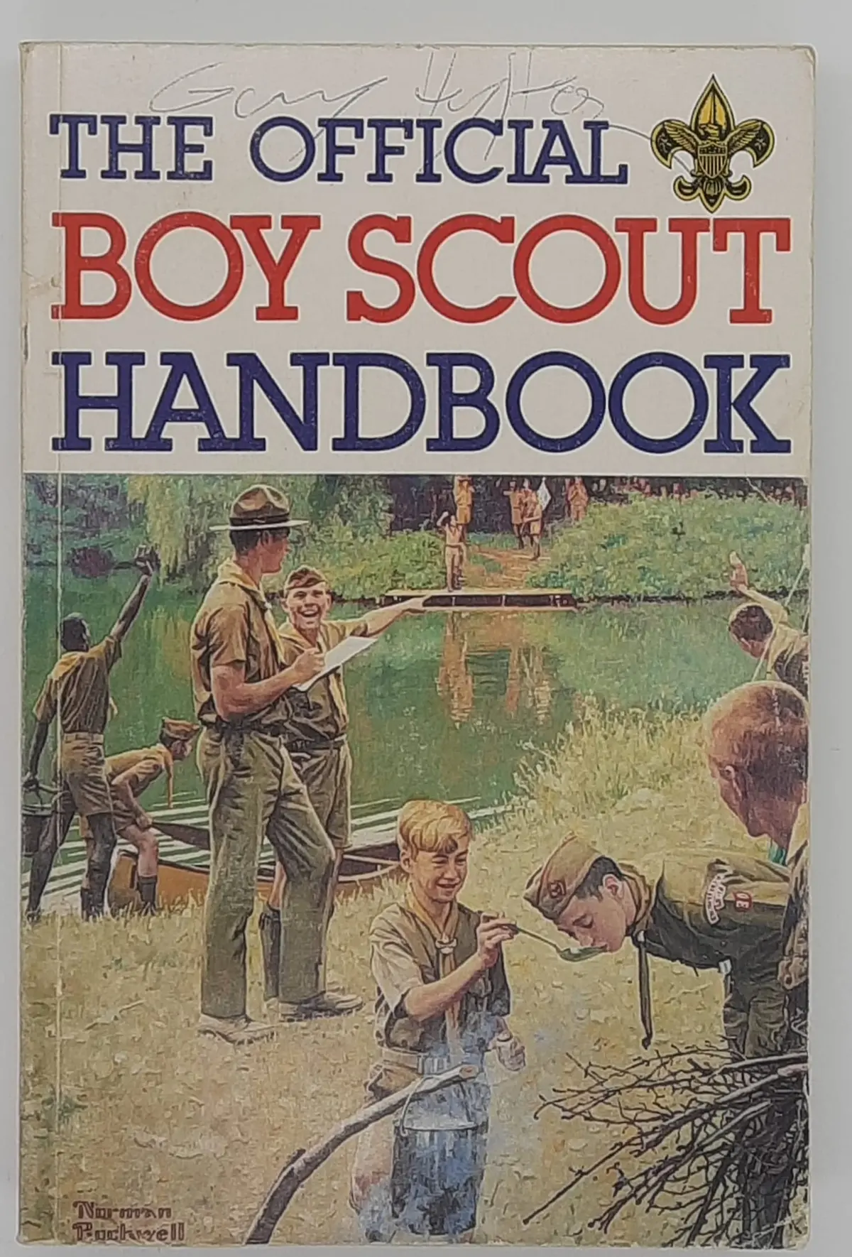 Official Boy Scout Handbook William Hillcourt And Norman Rockwell 1