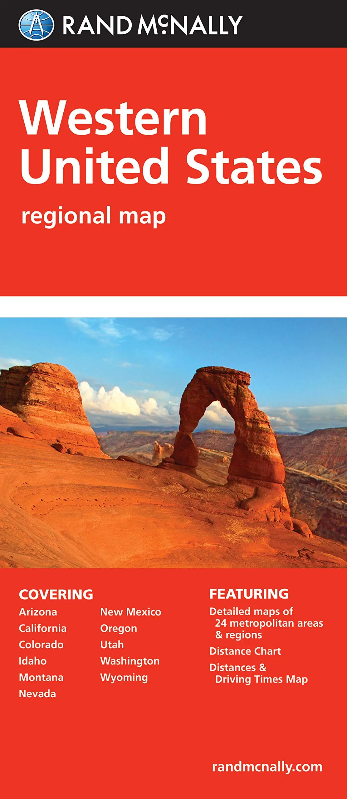 Rand Mcnally Western United States Regional Map Rand Mcnally 1