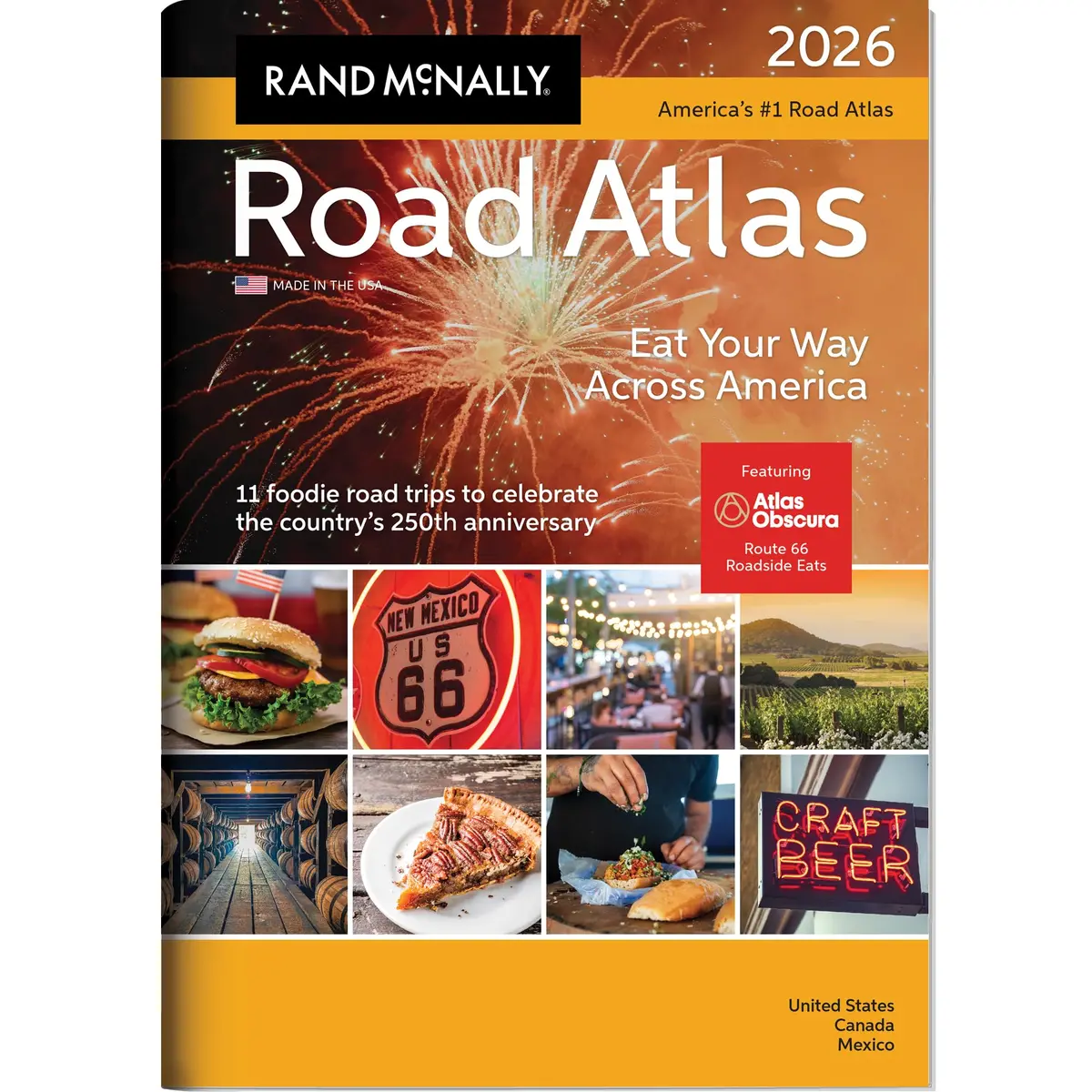 2026 Road Atlas: United States, Canada, Mexico 1