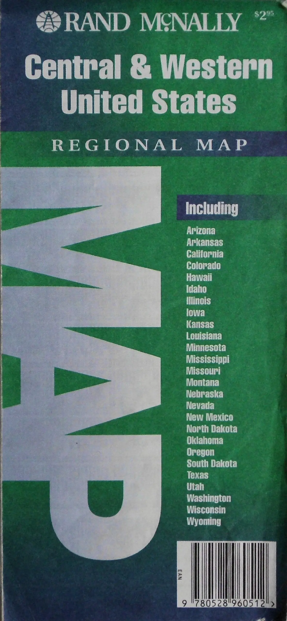 Rand Mcnally Central And Western United States [Map] 1