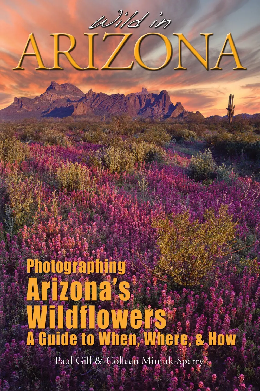 Wild In Arizona: Photographing Arizona's Wildflowers, A Guide To When, Where, And How Colleen Miniuk-Sperry; Paul Gill And Erik Berg 1