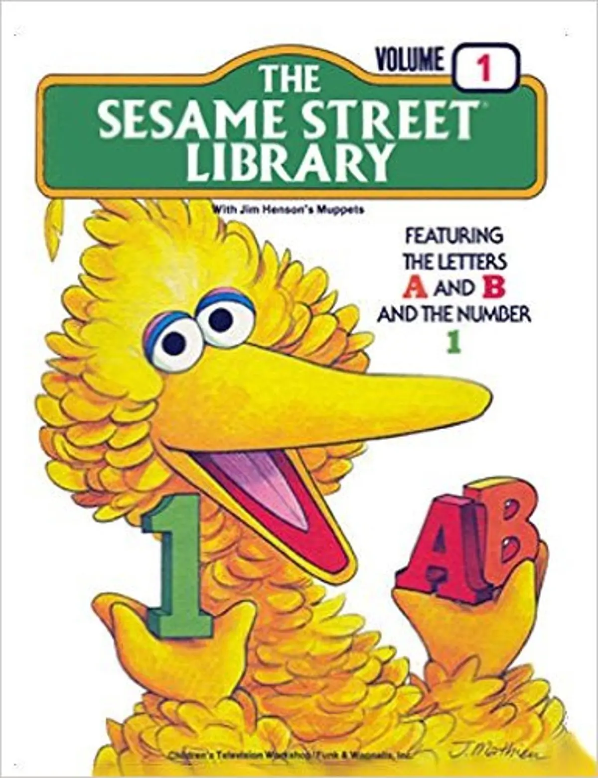 The Sesame Street Library: With Jim Henson's Muppets, Vol. 1 [Hardcover] Frith, Michael K.; Crawford, Mel; Children's Telev 1