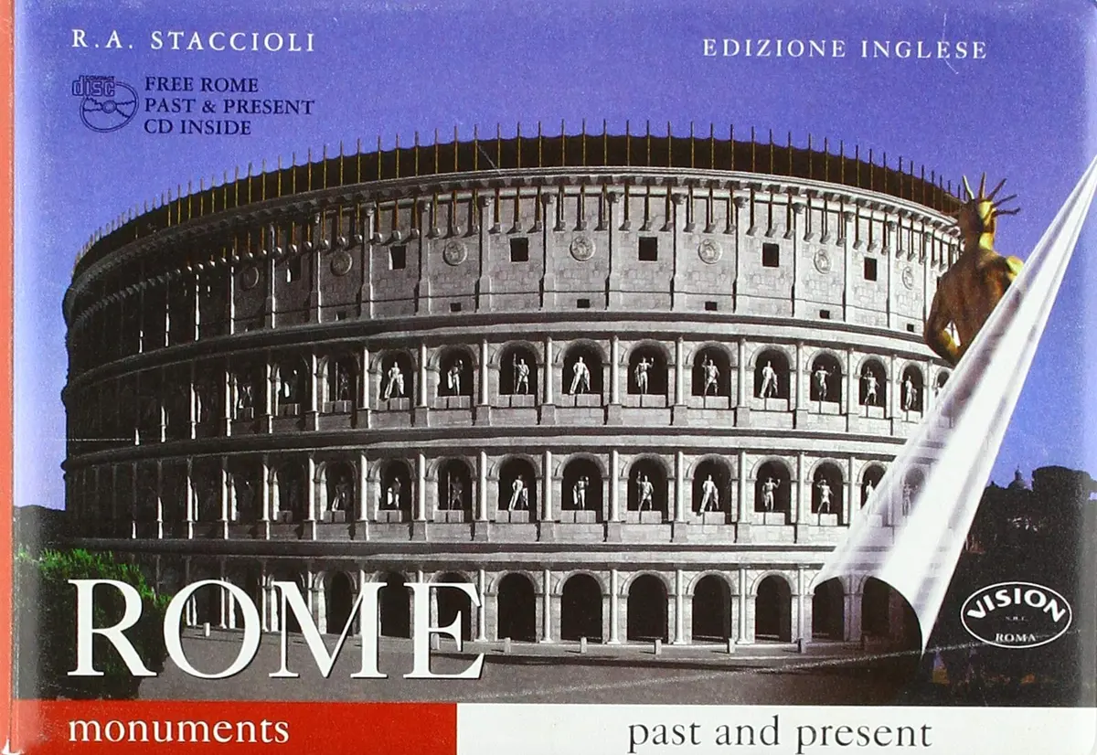 Rome Monuments Past And Present: Guide With Reconstructions With Cd [Spiral-Bound] Various 1