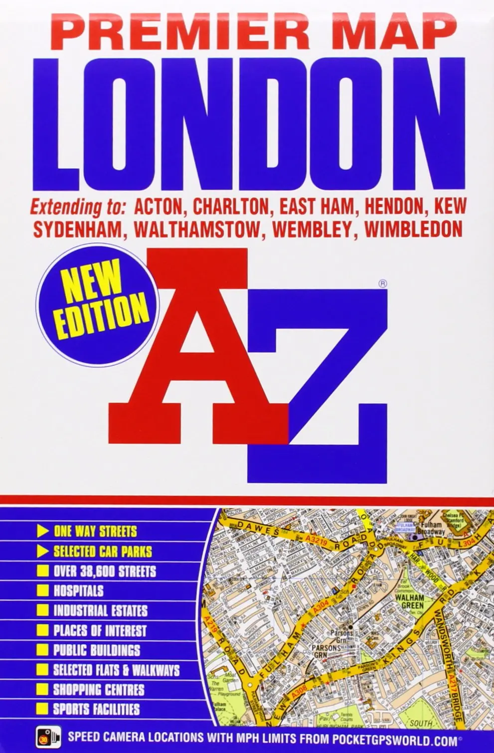 London A-Z Premier Map [Map] Geographers' A-Z Map Co Ltd 1